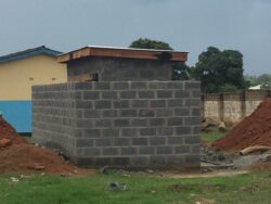 New pit latrine block for Dambo Combined school children