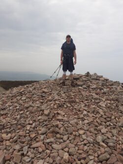 Great Hangman, the highest point on the South West Coast Path