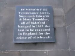 In memory of those found guilty of witchcraft